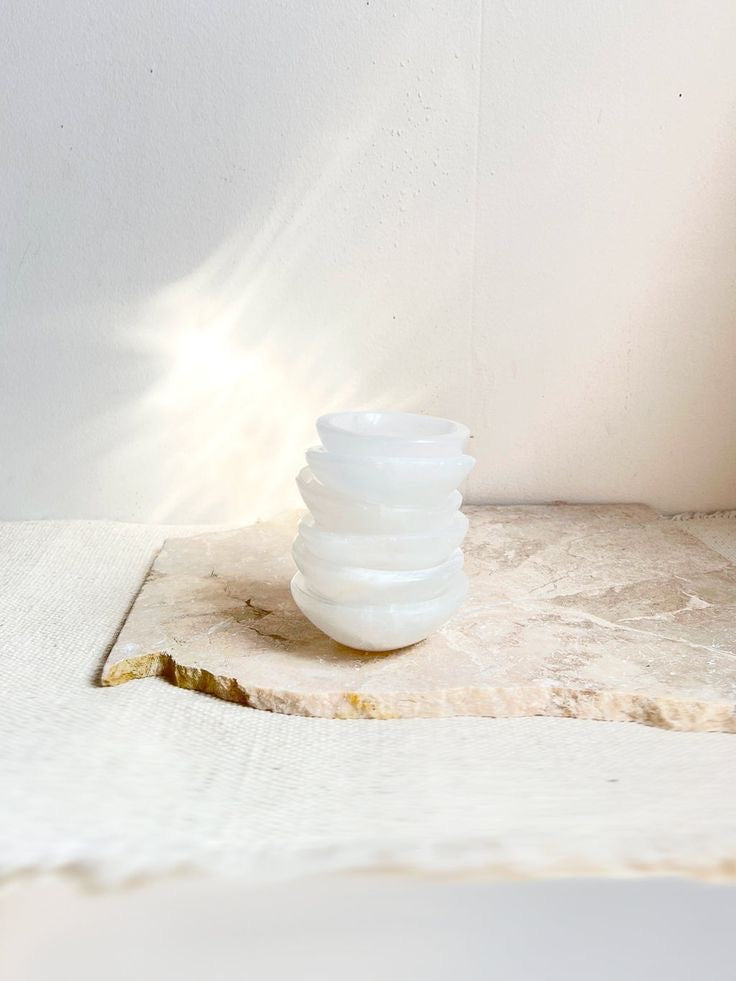 Selenite Bowl