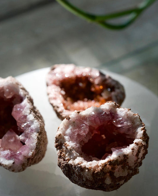 Pink Amethyst Geode