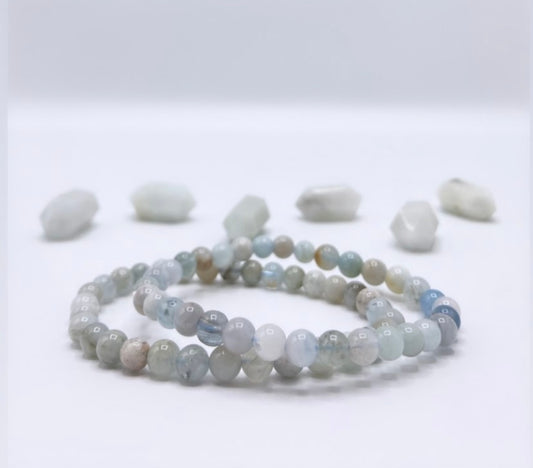 Aquamarine Stretch Bracelet