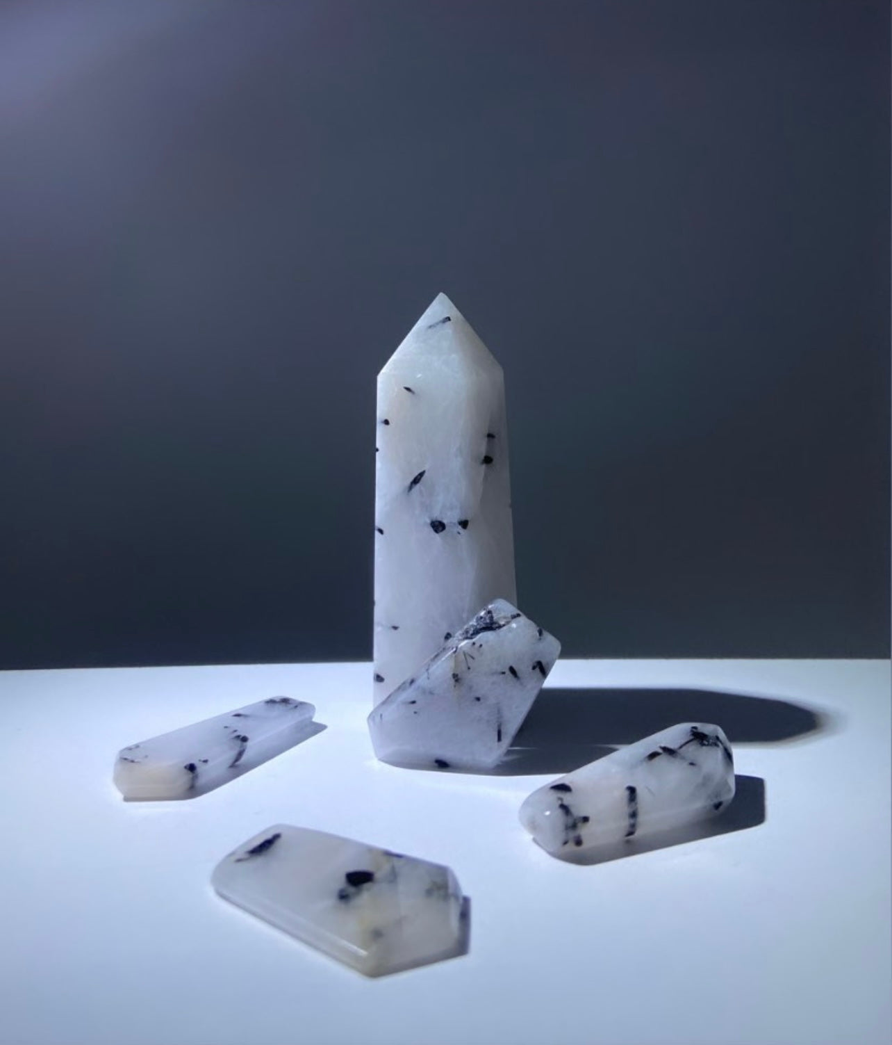 Tourmalinated Quartz Coffins