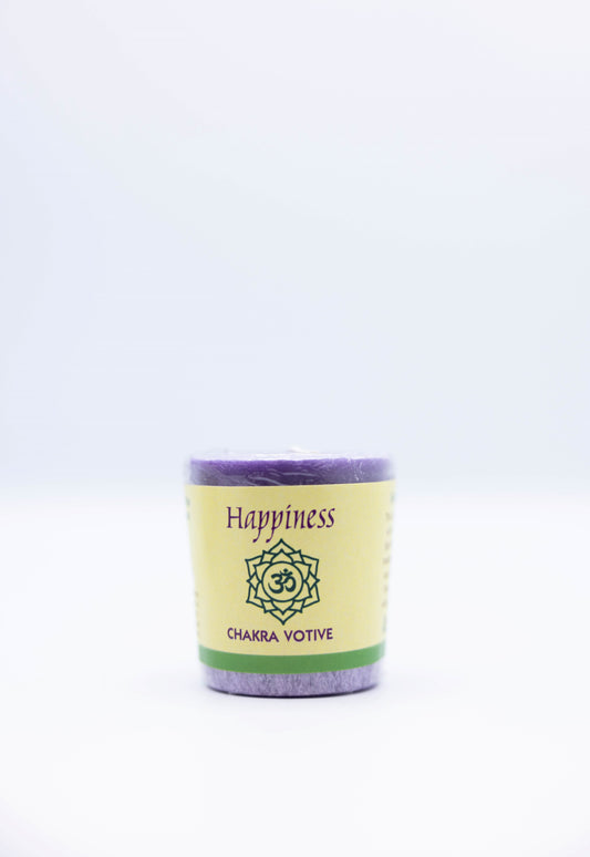 Chakra Candle Votive Happiness