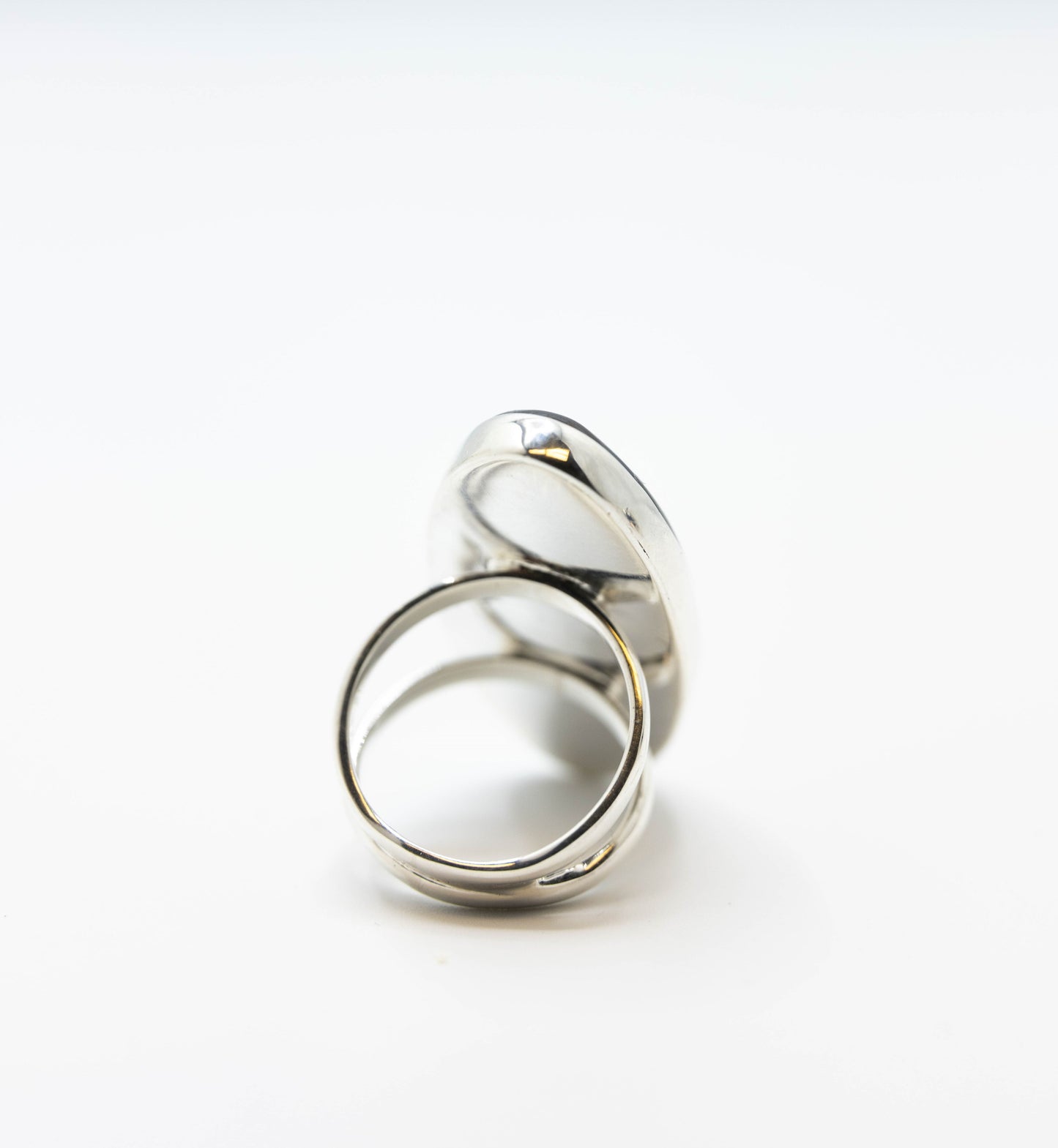 Blue Tigers Eye Ring .925