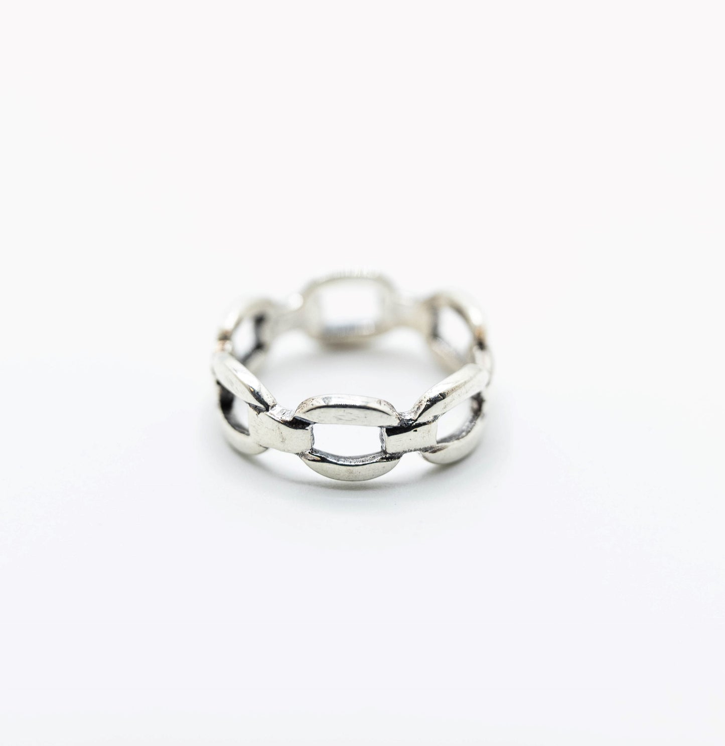 Chain Link Ring .925