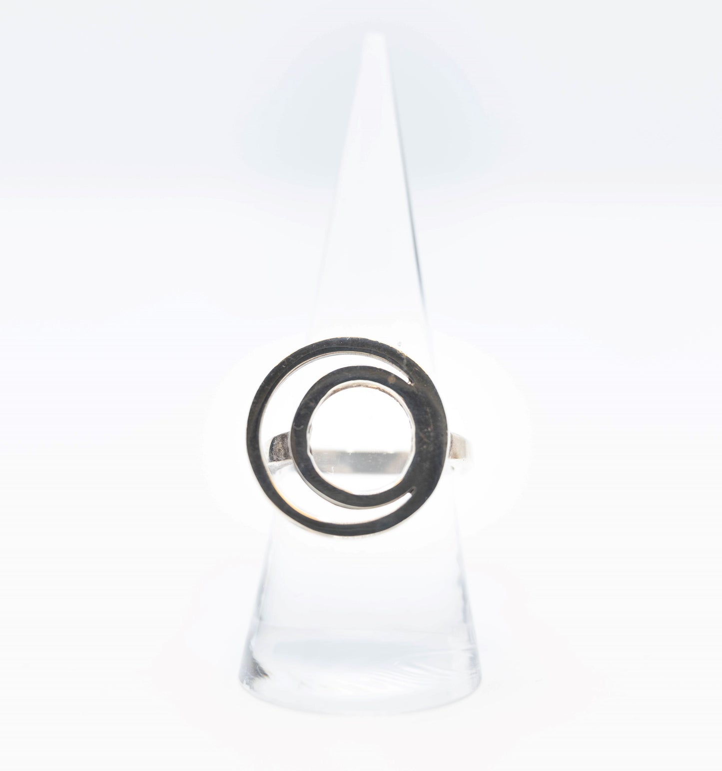 Handmade Double Loop Ring .925