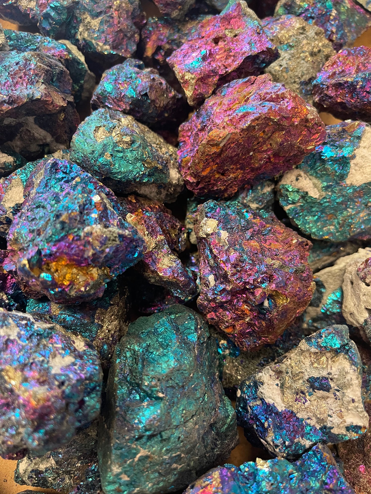 Chalcopyrite/ Peacock Ore