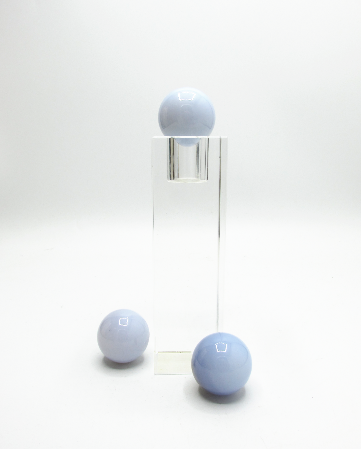 Blue Chalcedony Spheres