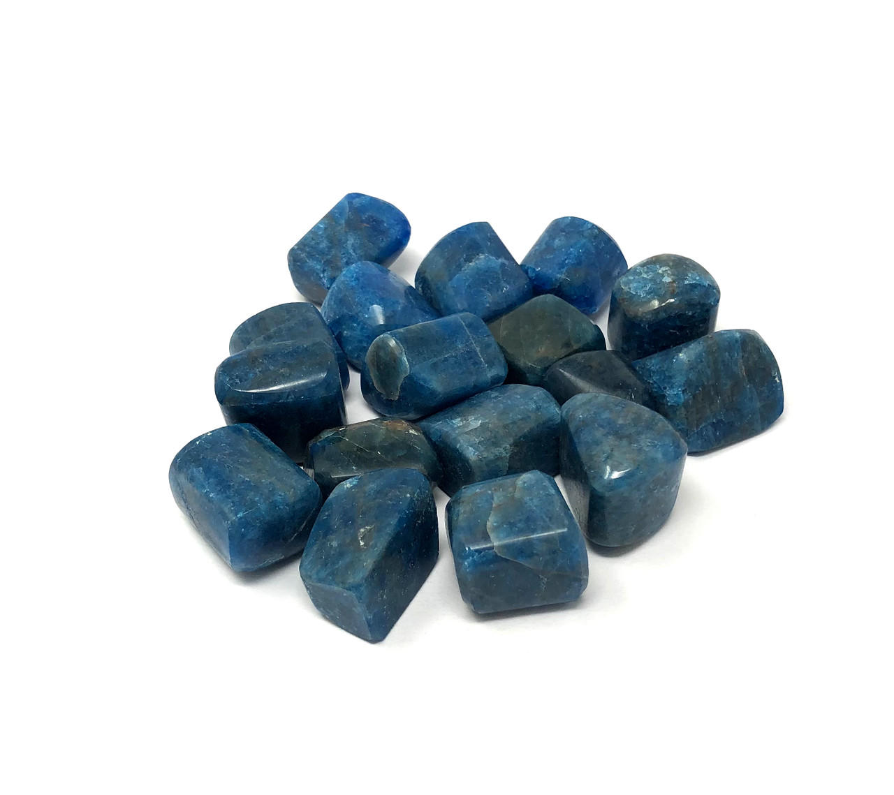 Blue Apatite Tumbled