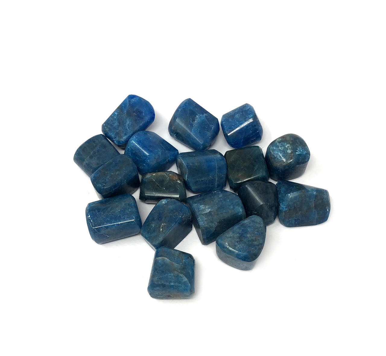Blue Apatite Tumbled
