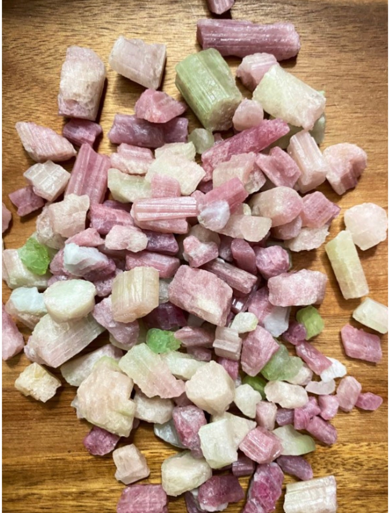 Watermelon Tourmaline Raw