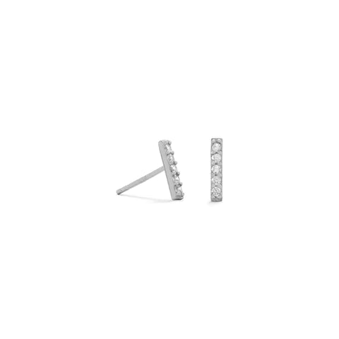 .925 Bar CZ studs