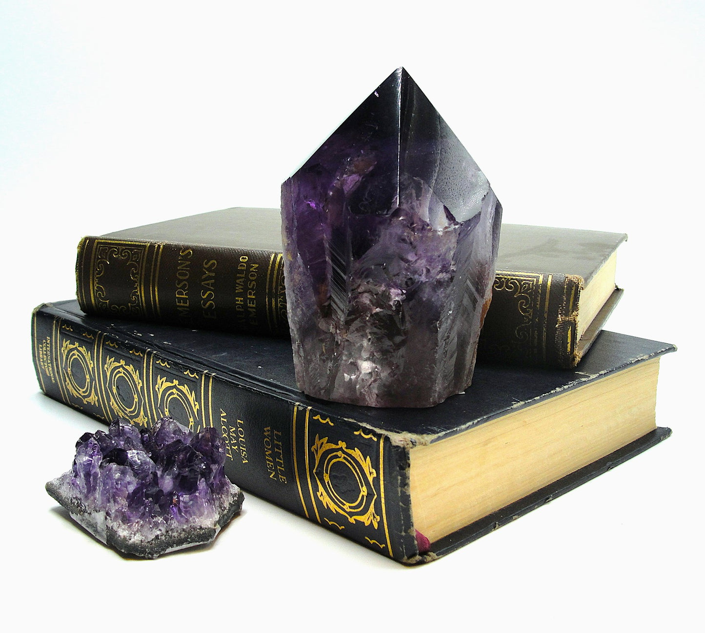 XL Amethyst Raw Polished Point