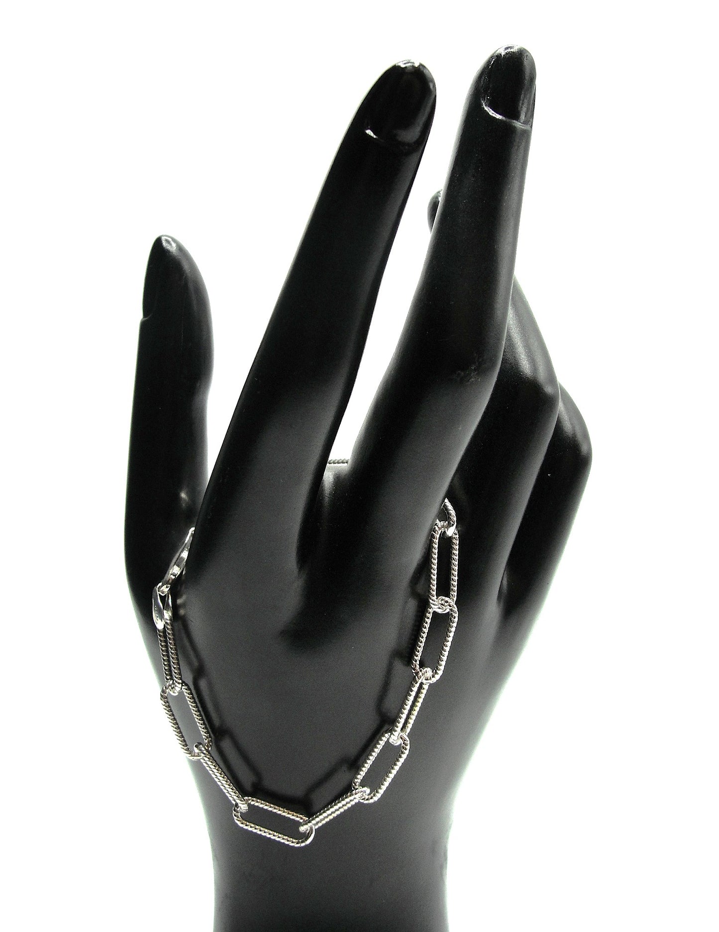 Paperclip Bracelet .925