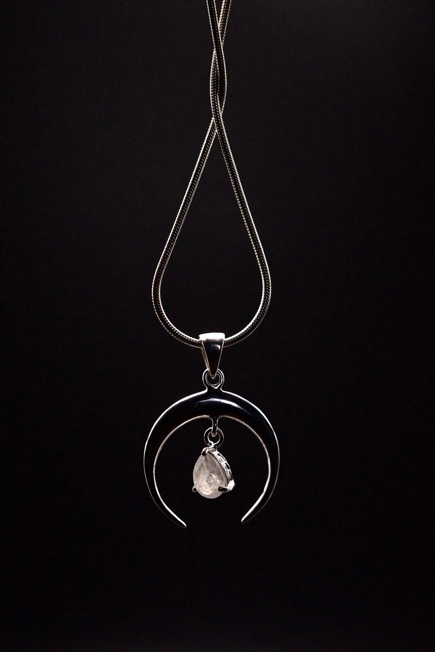 Moon Magic Pendant Rainbow Moonstone