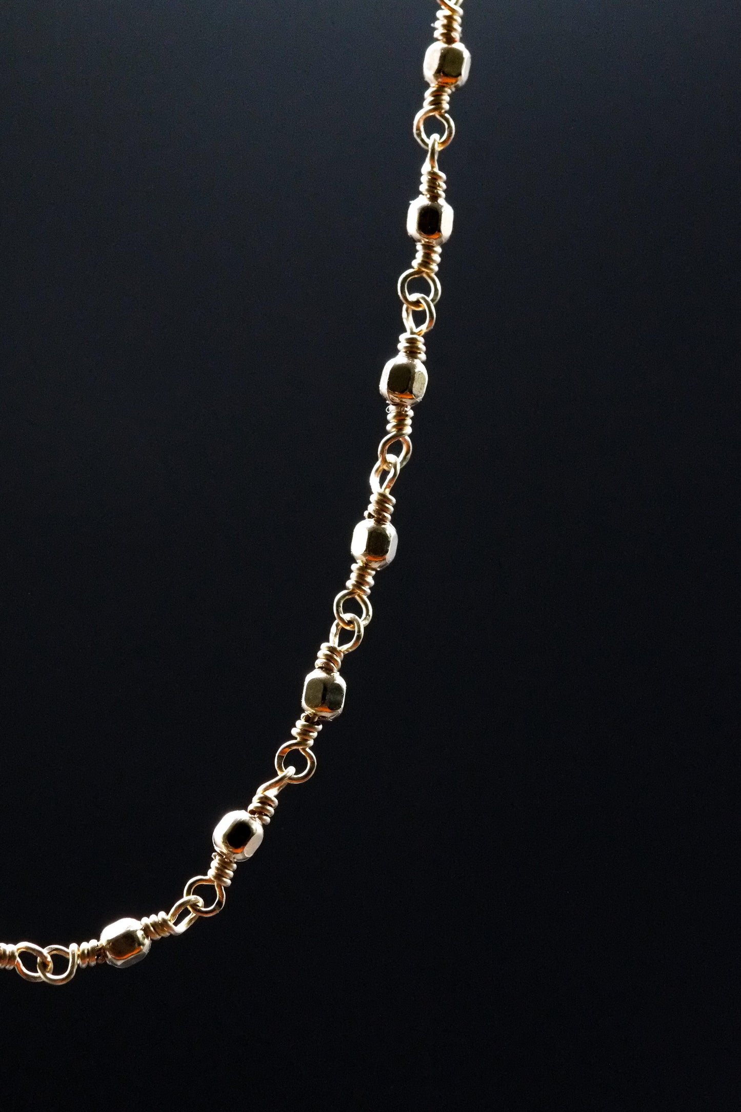 Mini Chain Links Handmade Brazil Necklace 14k GF