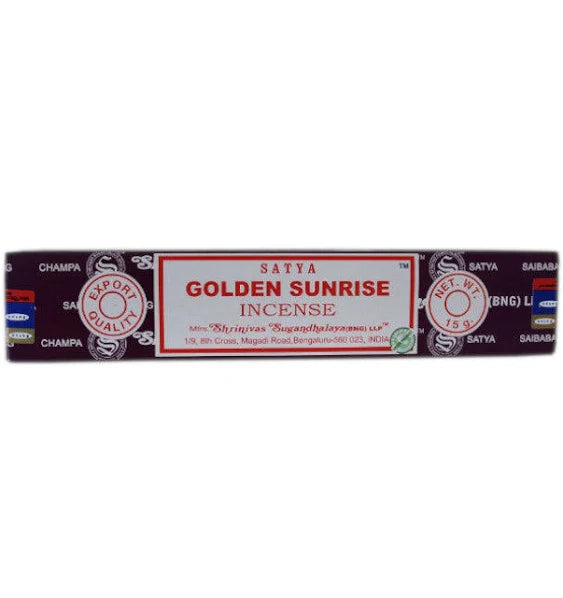 Satya Incense Golden Sunrise