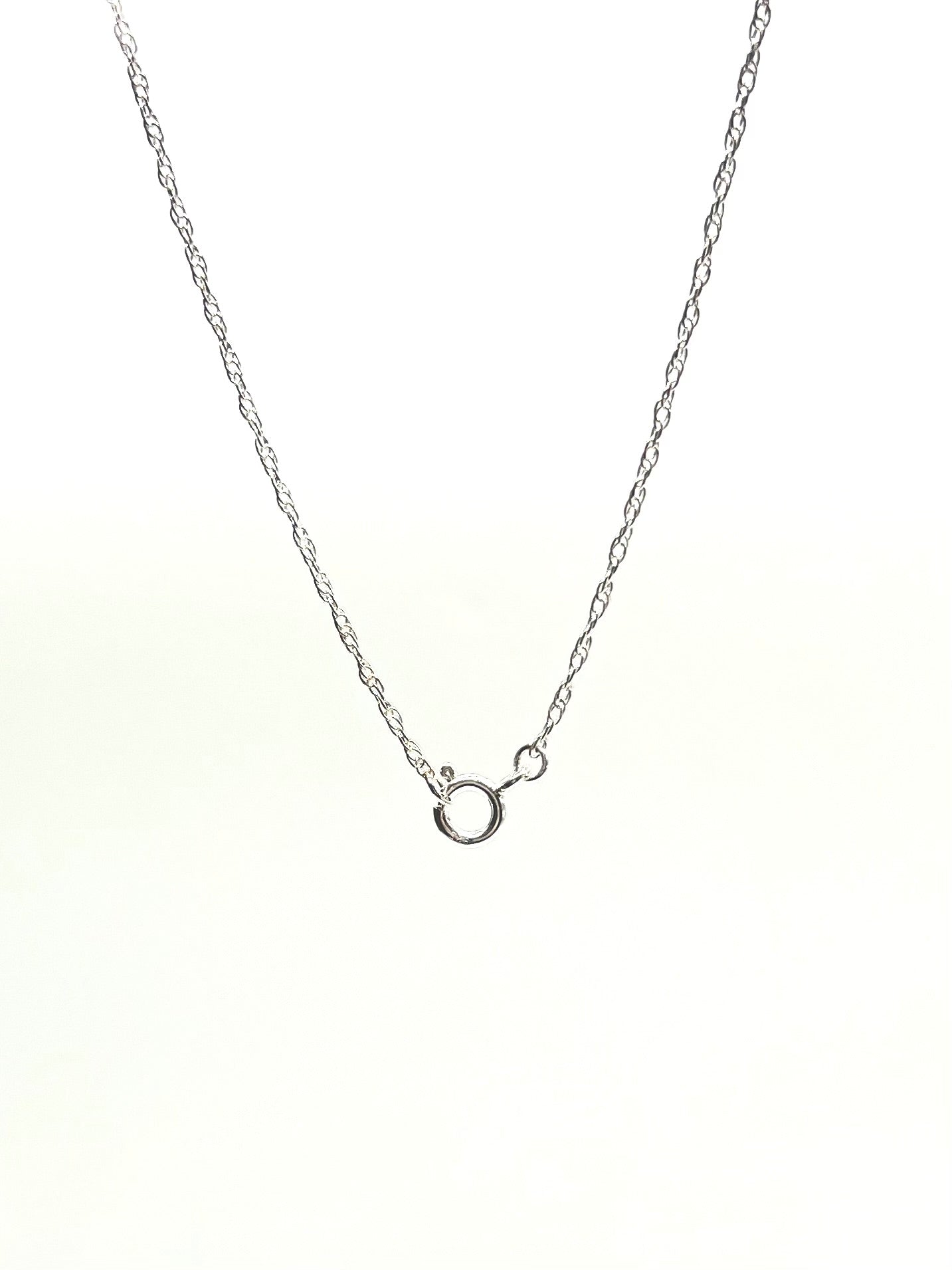 Round Pearl Evil Eye Pendant .925