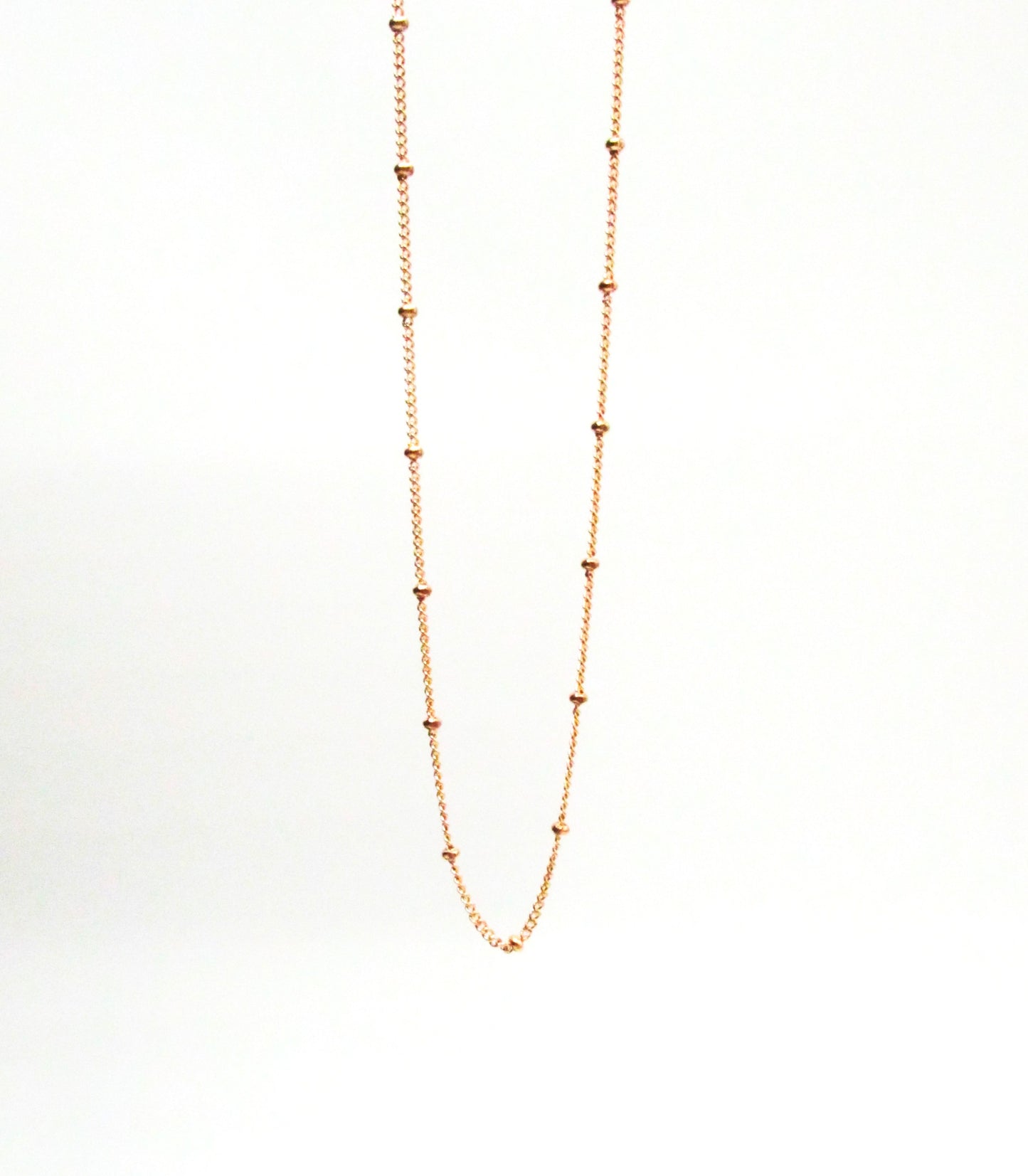 14K GF Rose Gold Satellite Chain