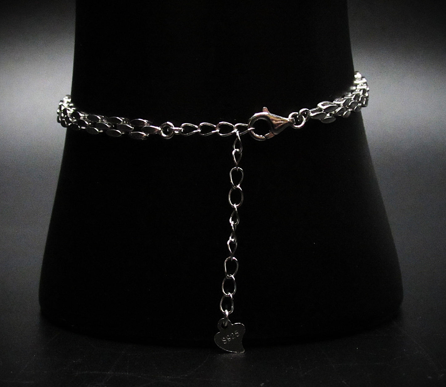 Opal Chain Linked Bracelet .925