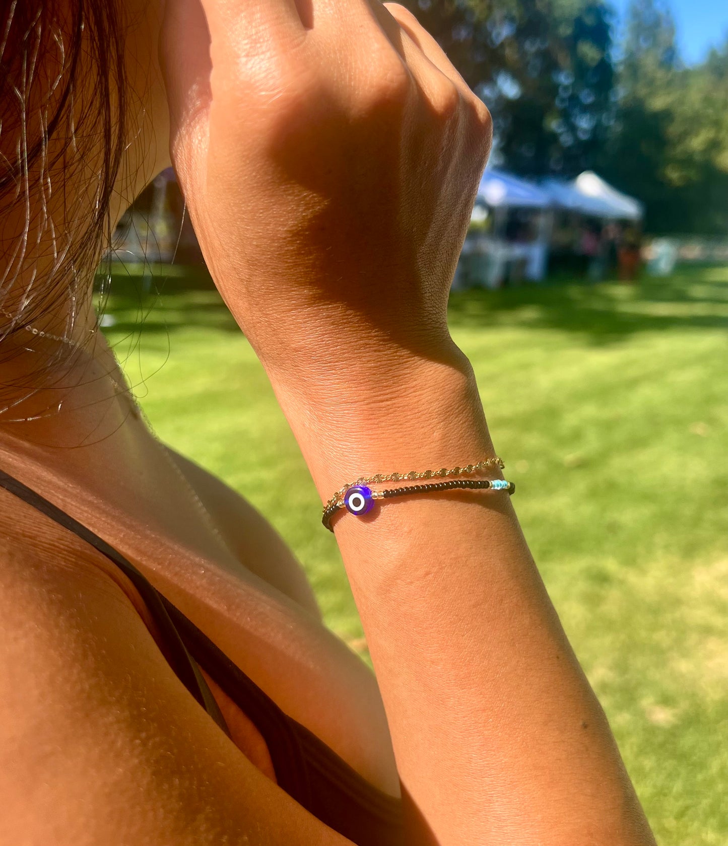 Handmade Evil Eye Bracelet