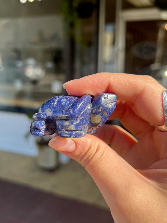 Sodalite Tortoise Animal Crossing Totem