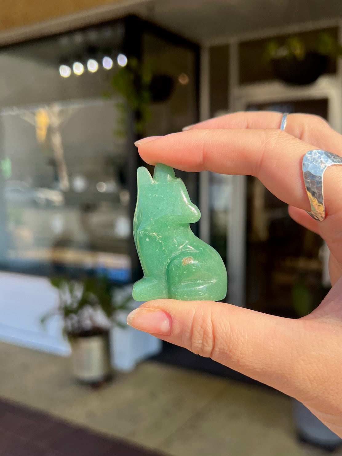 Aventurine Wolf Animal Crossing Totem