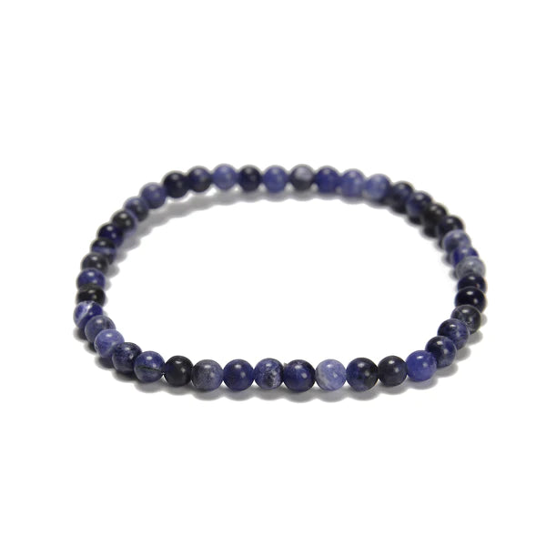 Sodalite Stretch Bracelet 4mm