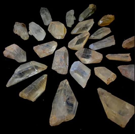 Raw Tangerine Quartz
