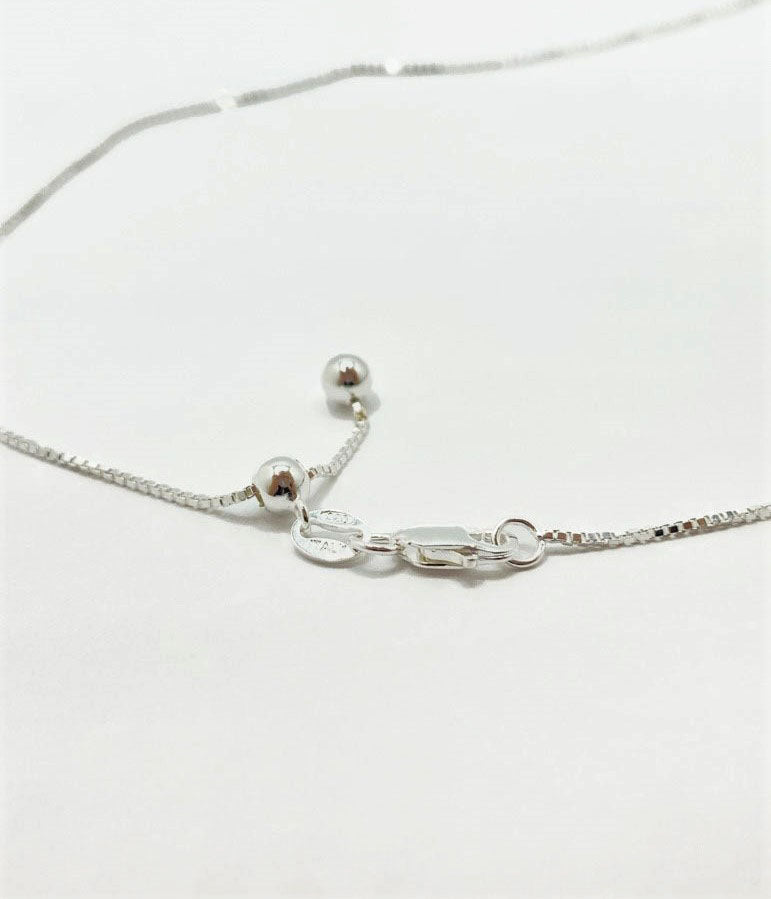 Raw Tourmaline Pendant Necklace .925