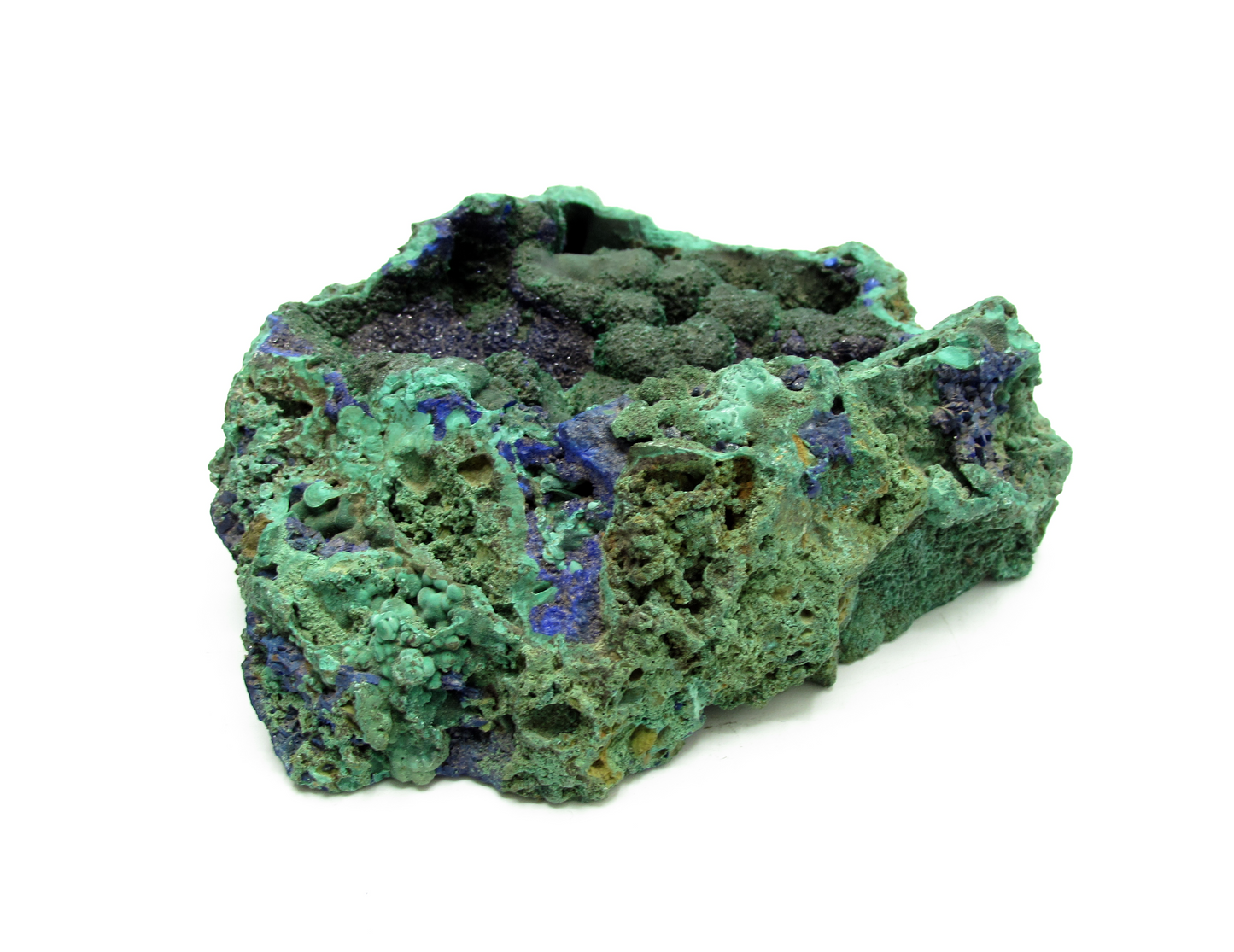 Fibrous Malachite Azurite A