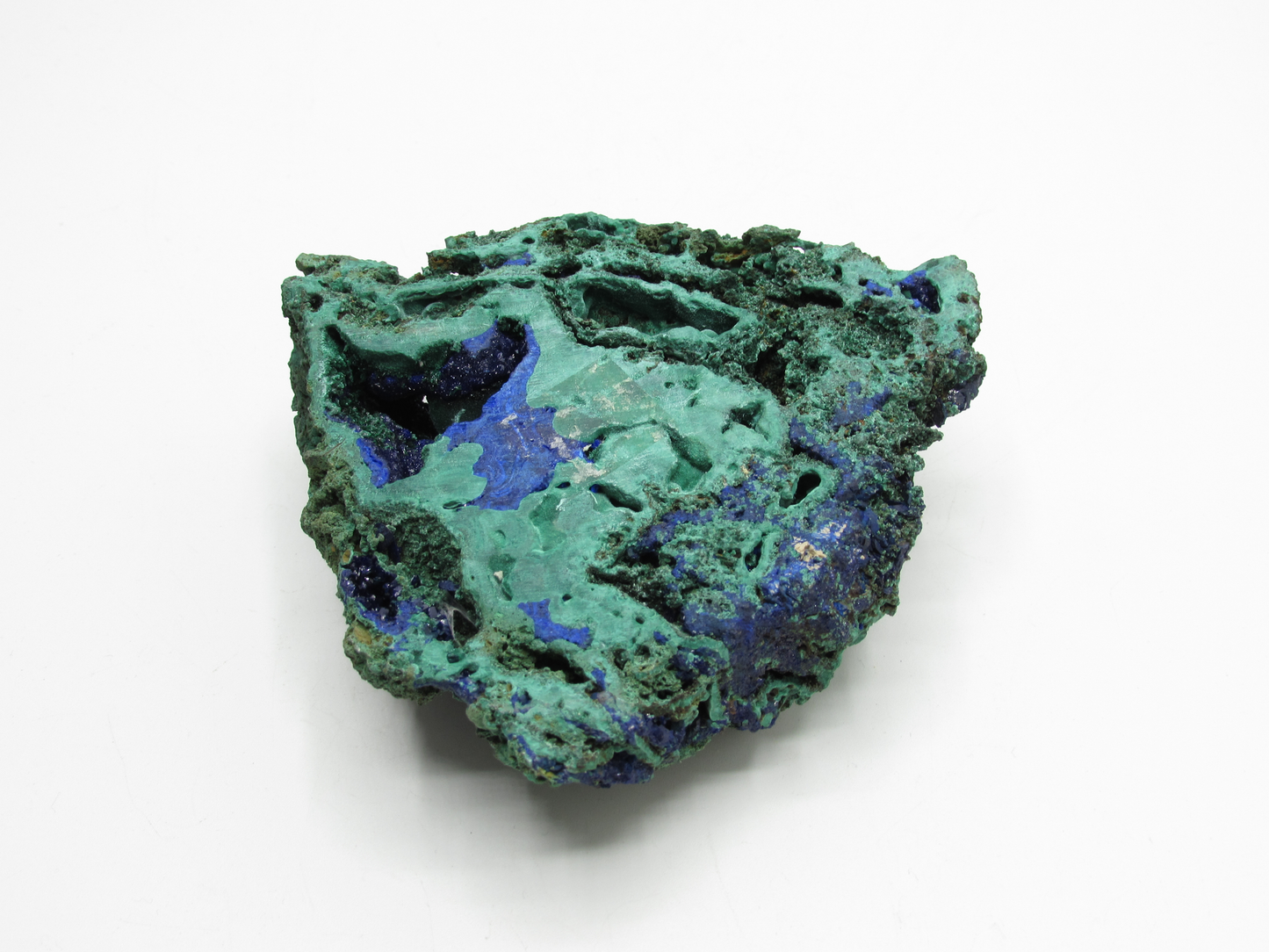 Fibrous Malachite Azurite A