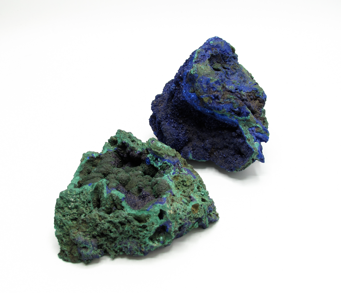 Fibrous Malachite Azurite A