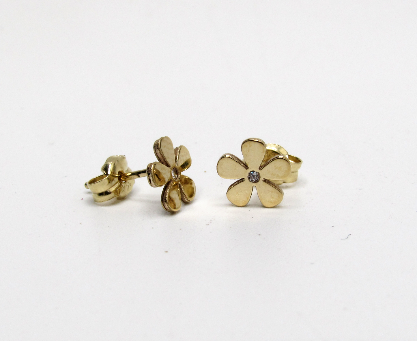 Flower Power Studs 14K Gold