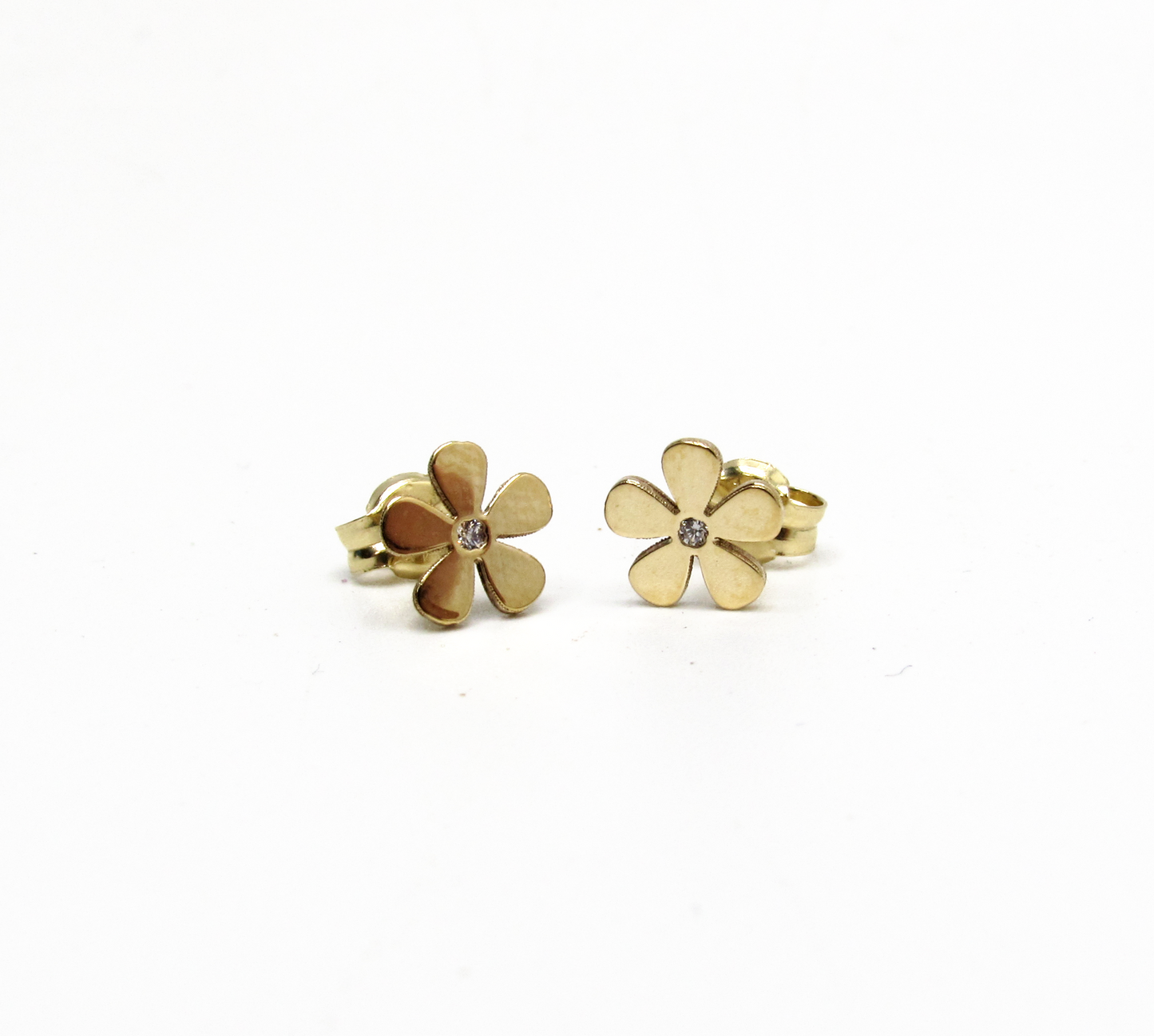 Flower Power Studs 14K Gold
