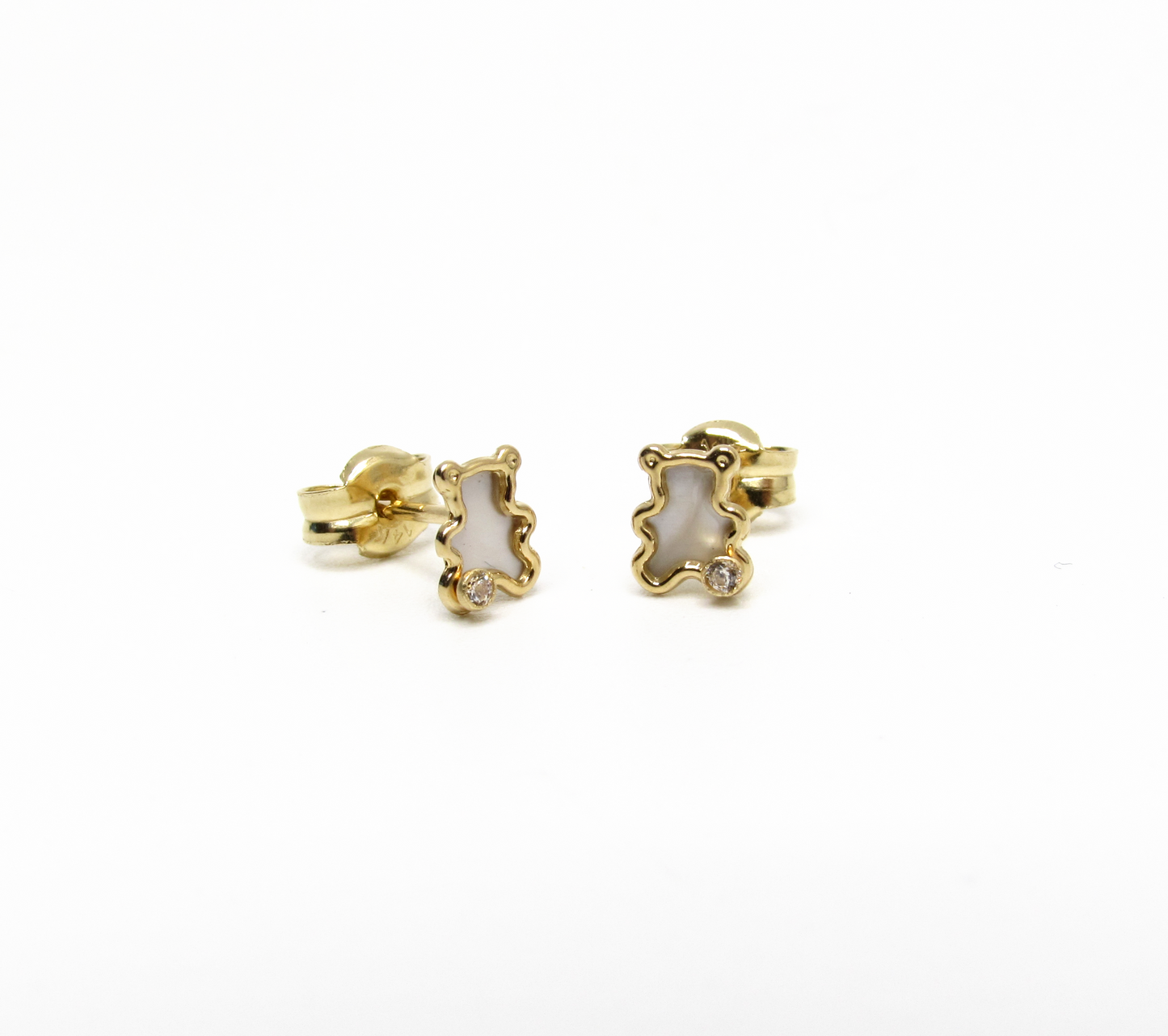 Bear Bestie Studs 14K Gold