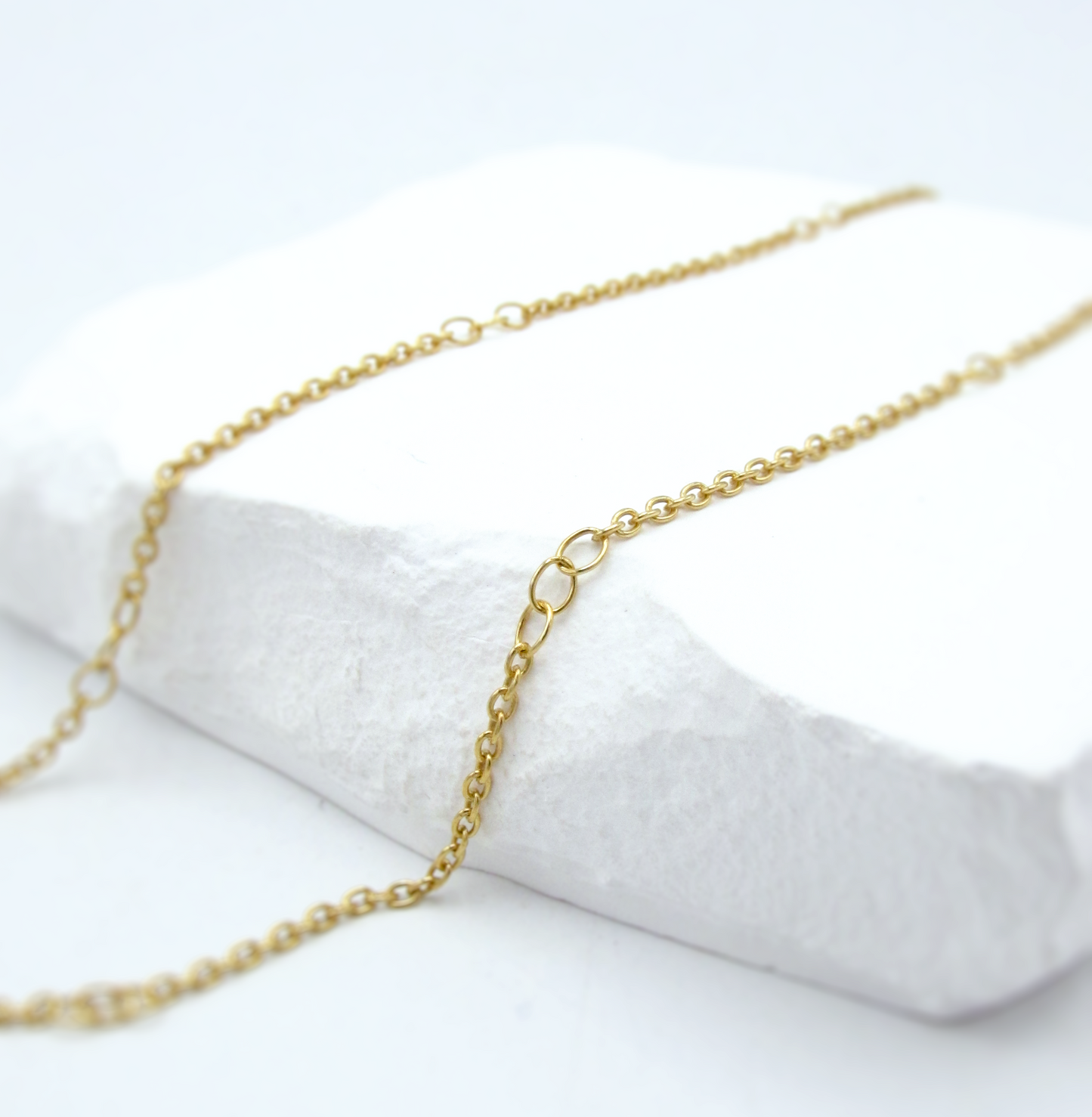 Evil Eye Necklace 14K Gold-Filled Chain