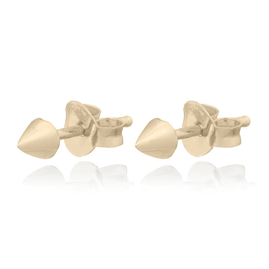 Mini Spike Studs 14K GP