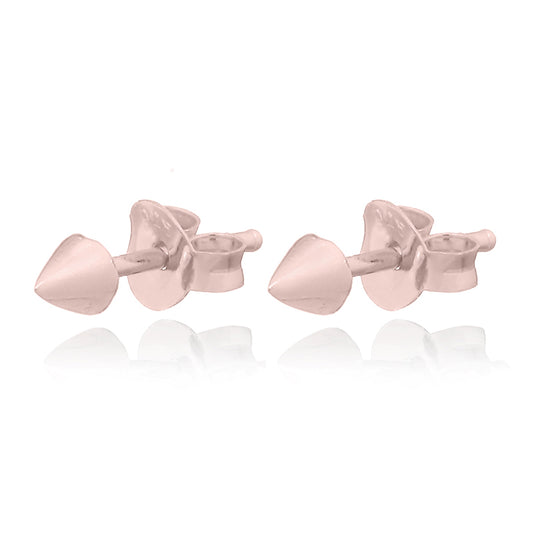 Mini Spike Studs Rose Gold