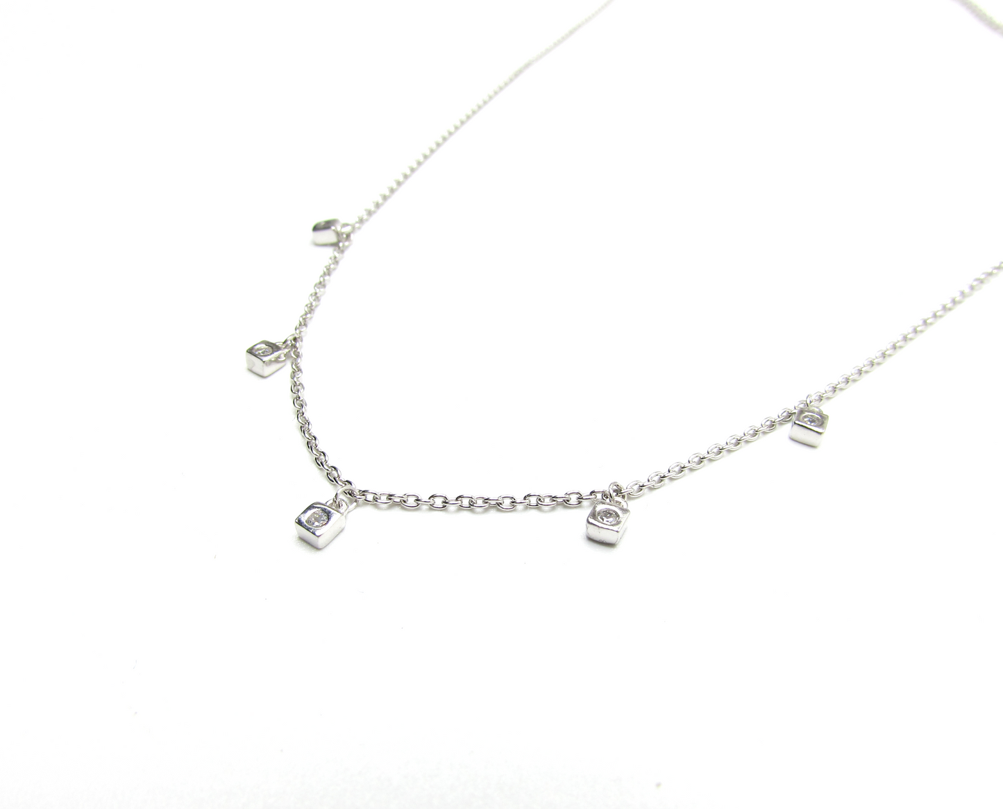 Cubic Sparkle Necklace .925