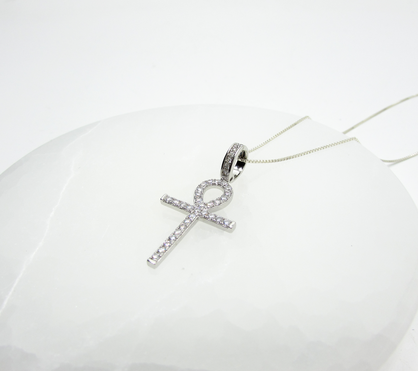 Bling Ankh Pendant NK