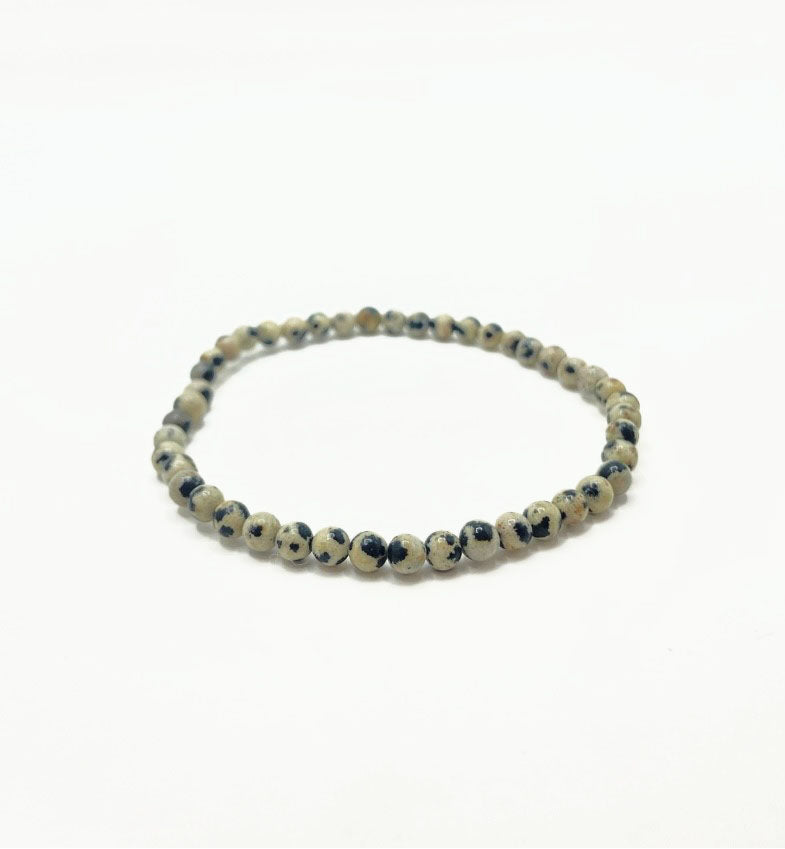 Dalmatian Jasper Stretch Bracelet