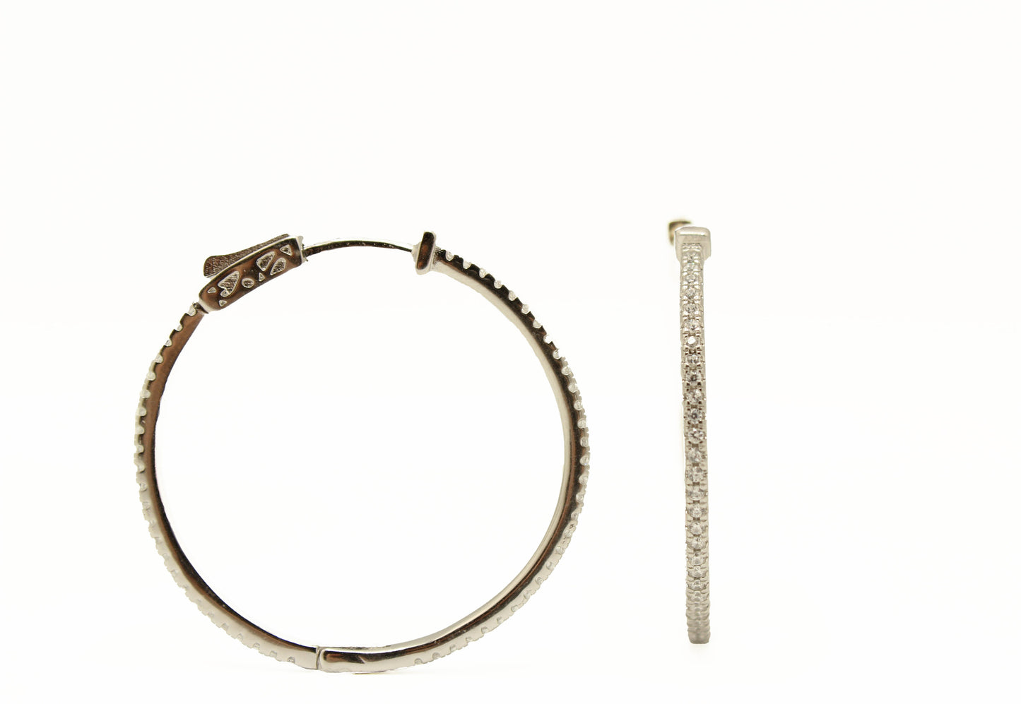 Endless CZ Hoop .925