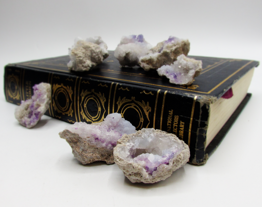 Fluorite & Chalcedony Mini Clusters