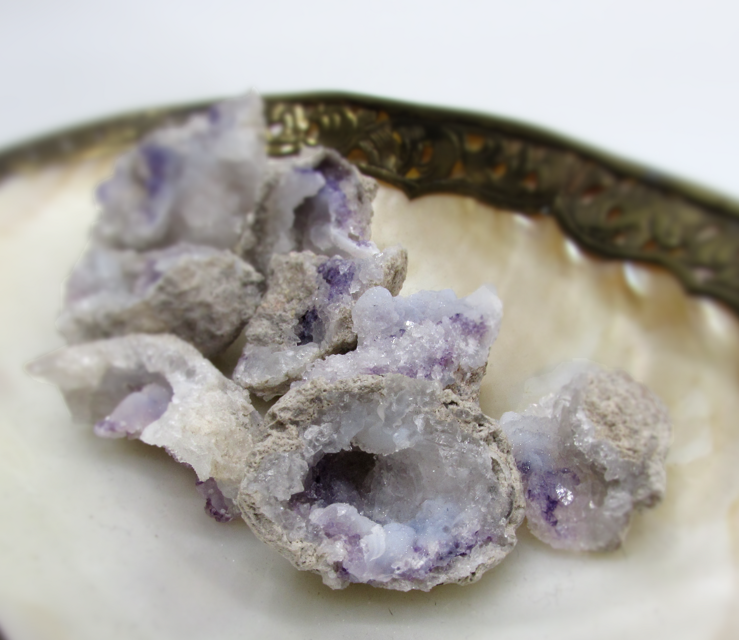Fluorite & Chalcedony Mini Clusters