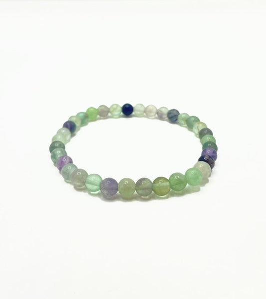Fluorite Stretch Bracelet