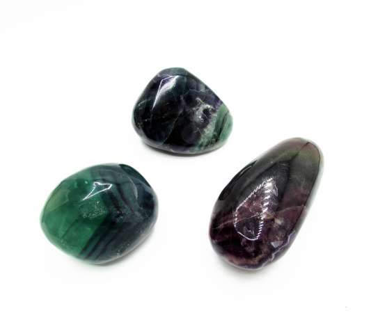 Freeform Fluorite Tumbled