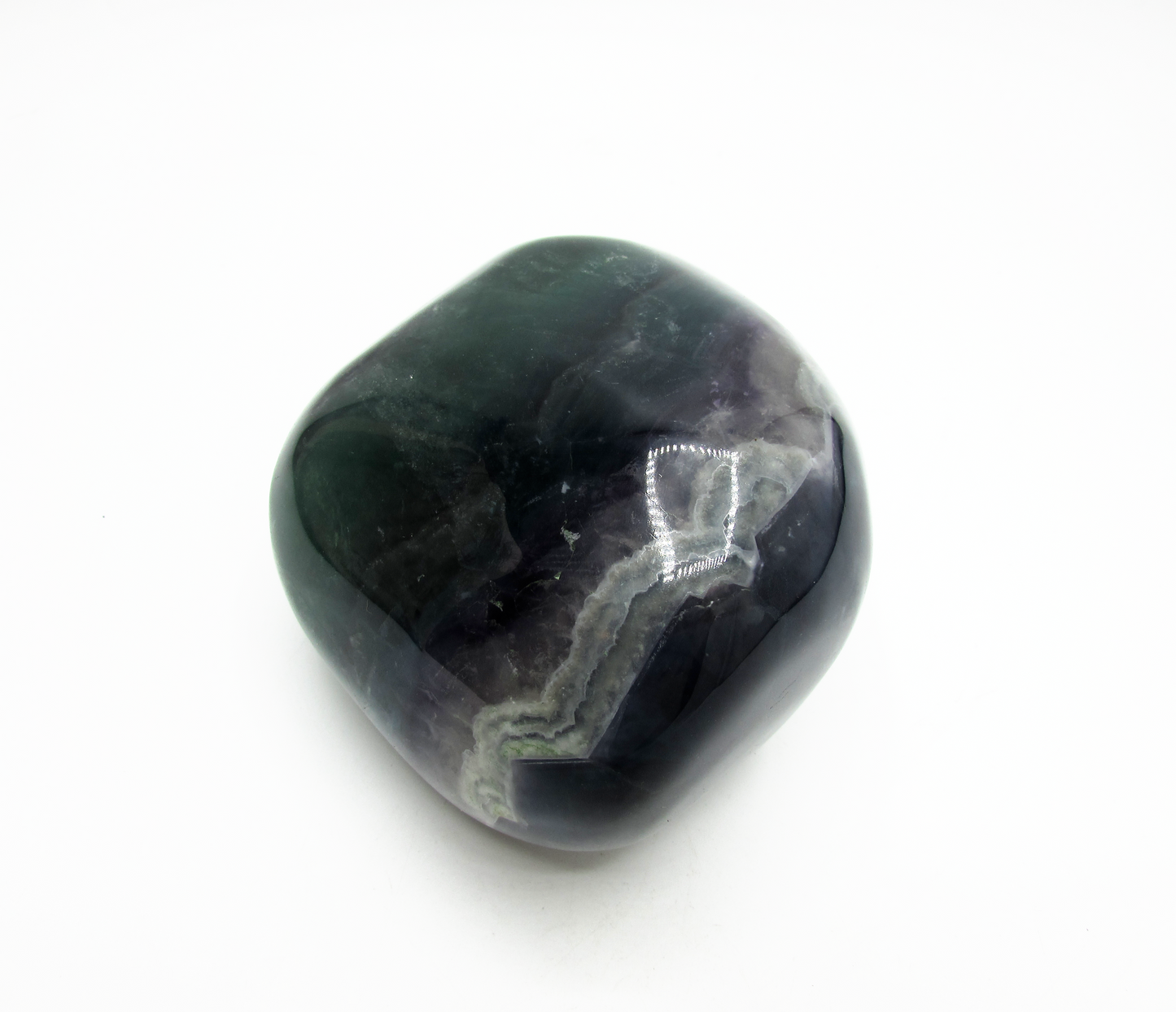 Freeform Fluorite Tumbled