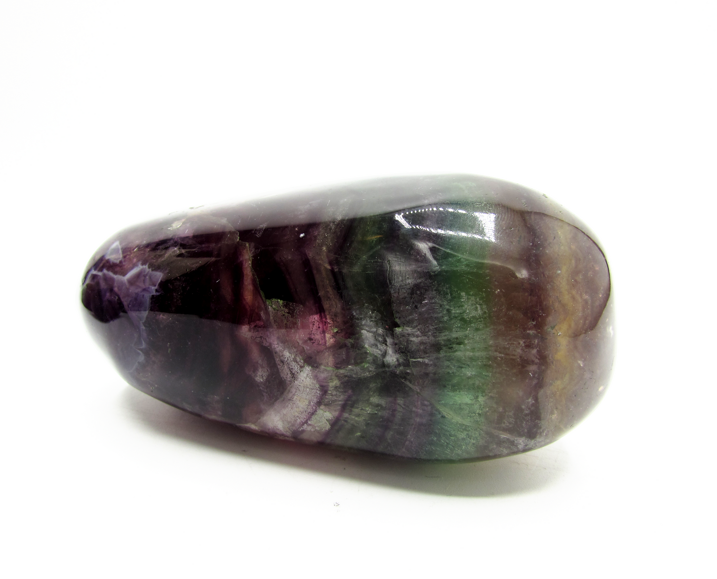 Freeform Fluorite Tumbled