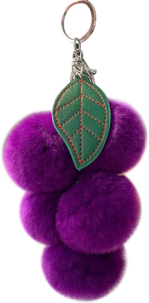 Furry Fruit Keychain