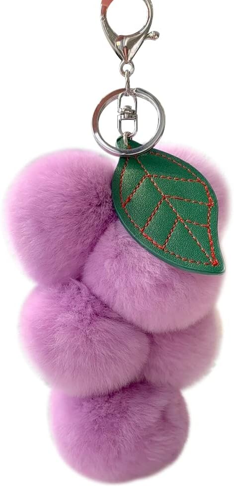 Furry Fruit Keychain
