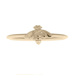 Simple Bee Ring 14K GP